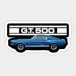 Shelby gt500 heritage special retro 67 Sticker